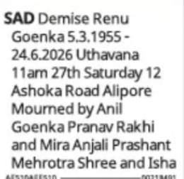 Obituary Notice