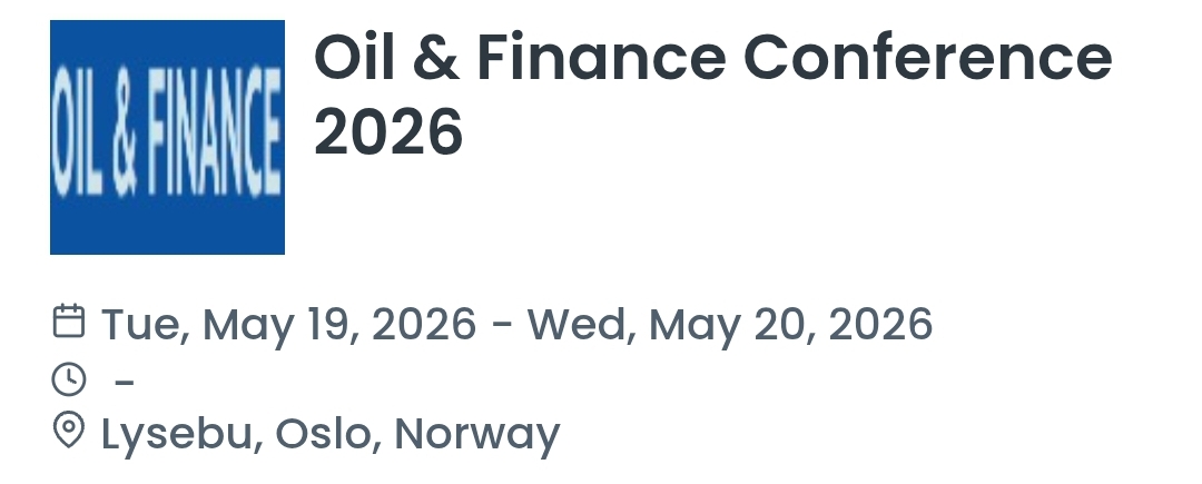 Oil & Finance Conference 2026