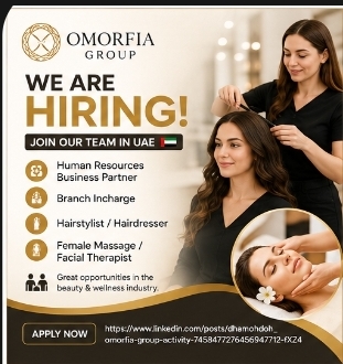 Omorfia Group – UAE Hiring 🇦🇪