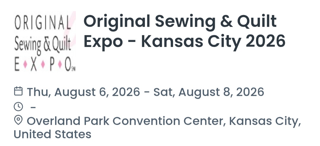 Original Sewing & Quilt Expo - Kansas City 2026