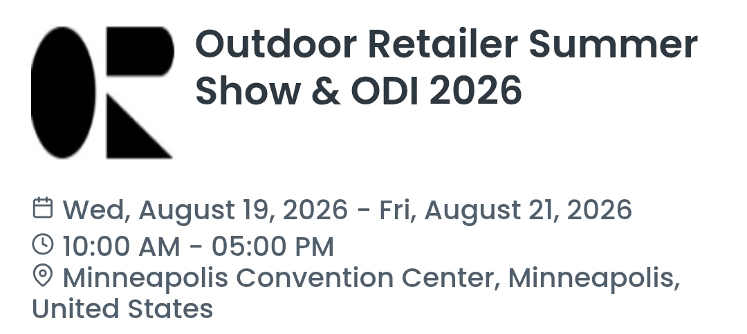 Outdoor Retailer Summer Show & ODI 2026