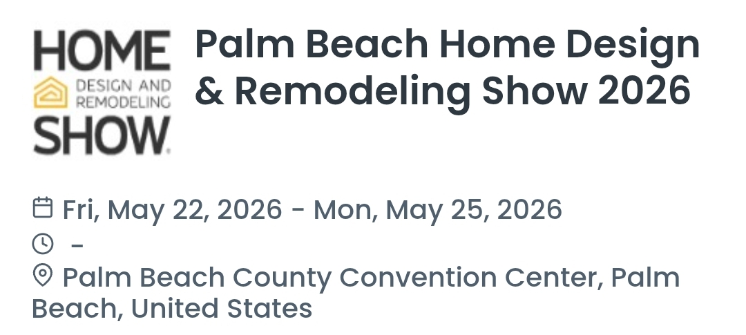 Palm Beach Home Design & Remodeling Show 2026