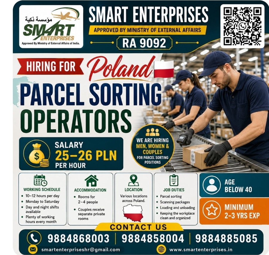 PARCEL SORTING OPERATORS
