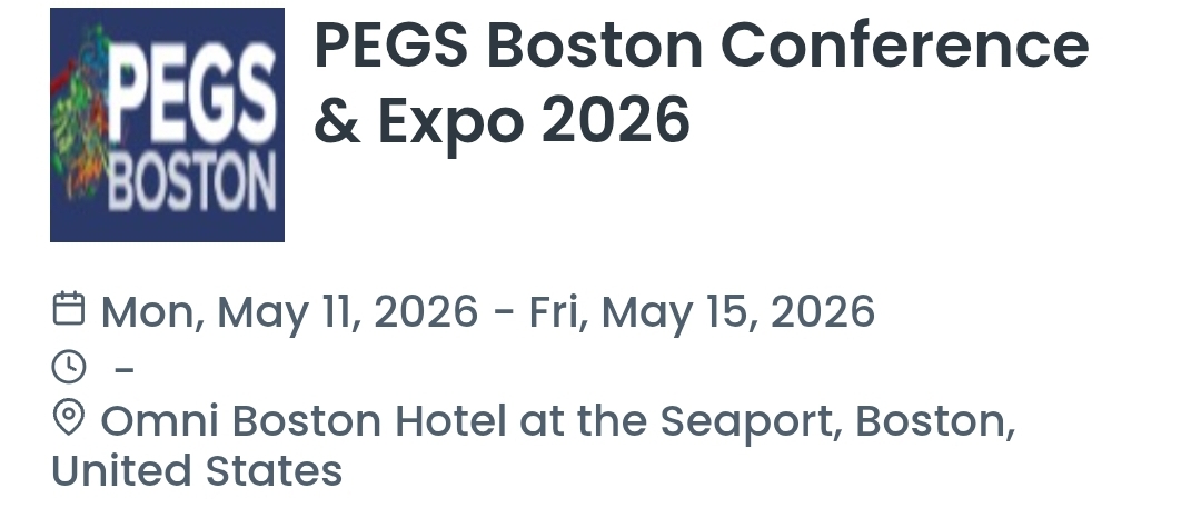 PEGS Boston Conference & Expo 2026