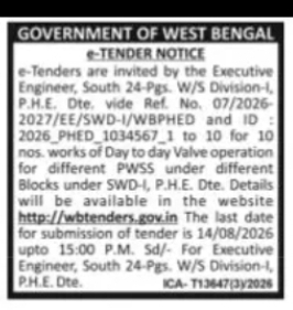 PHE Tender – Day-to-Day Valve Operation