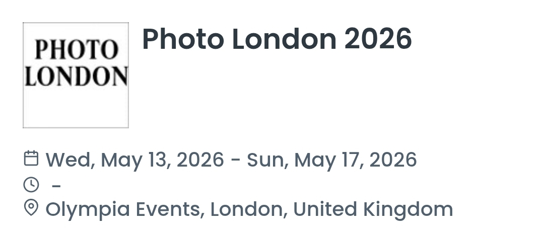 Photo London 2026