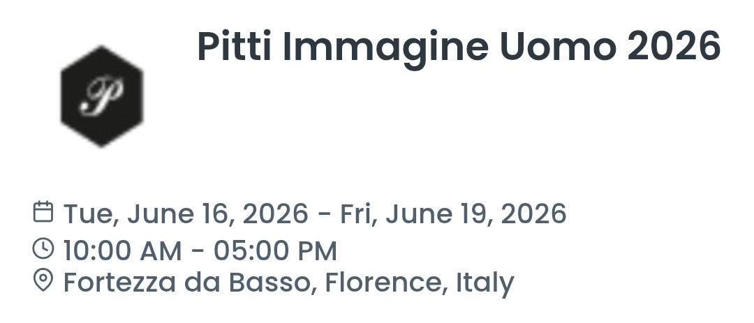 Pitti Immagine Uomo 2026