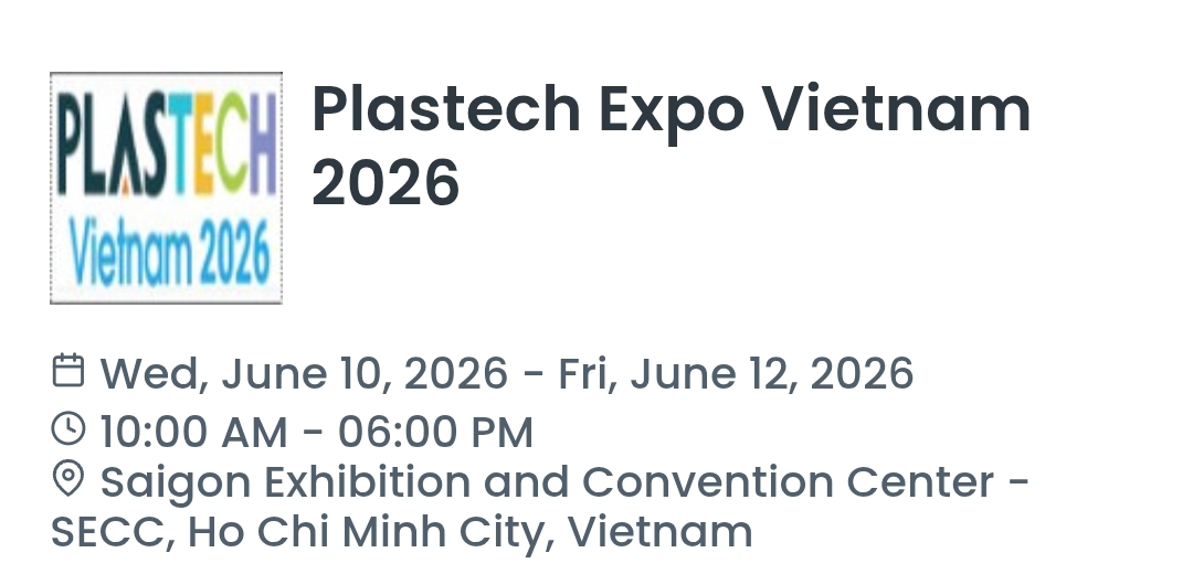 Plastech Expo Vietnam 2026