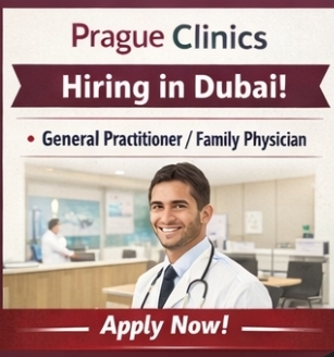 🏥 Prague Clinics European Doctors in Dubai – General Practitioner / Family Physician