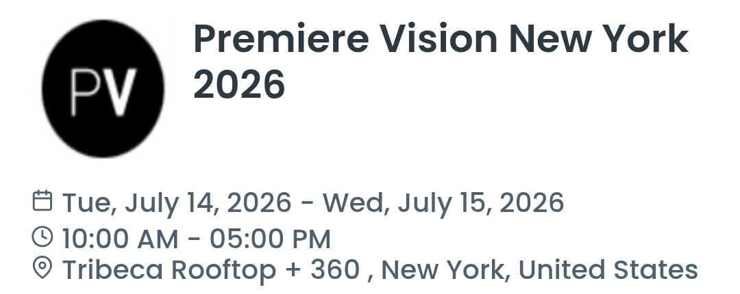 Premiere Vision New York 2026
