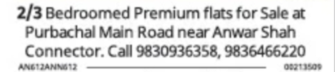 Premium Flats for Sale – Purbachal, Kolkata