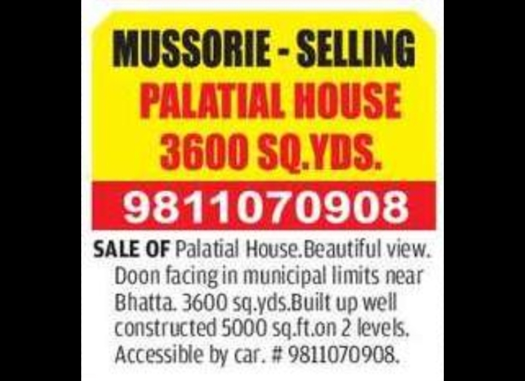 🏡 Premium Property Available in Mussoorie