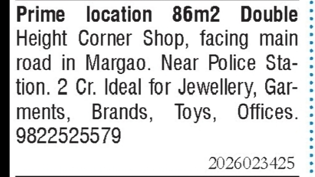 Prime Double-Height Corner Shop for Sale