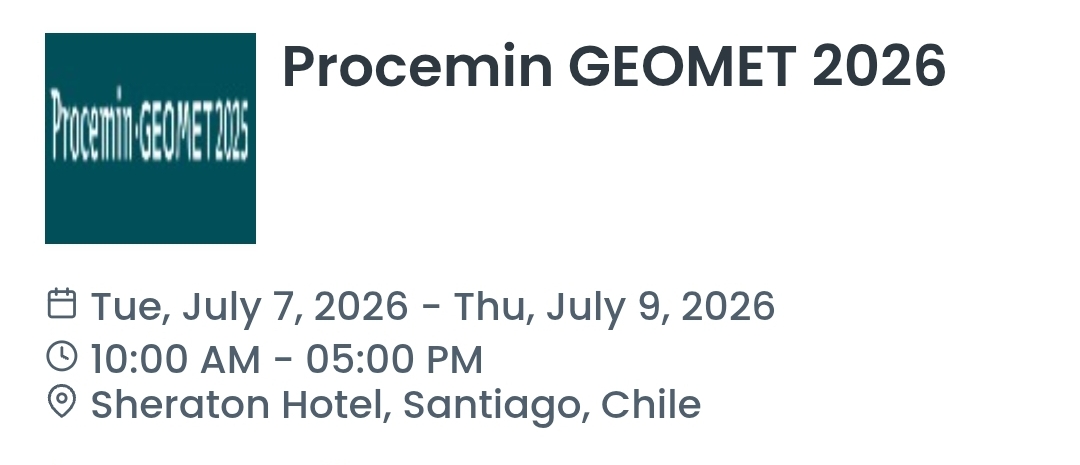 Procemin GEOMET 2026