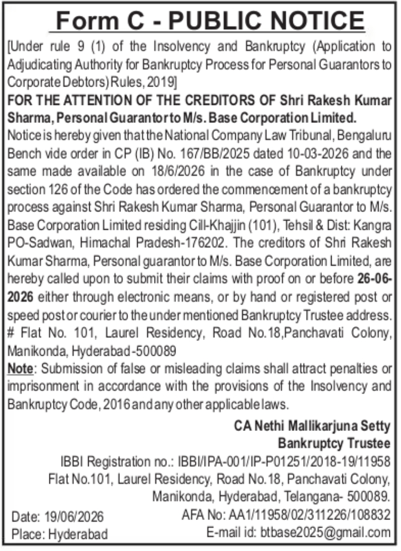 Public Notice