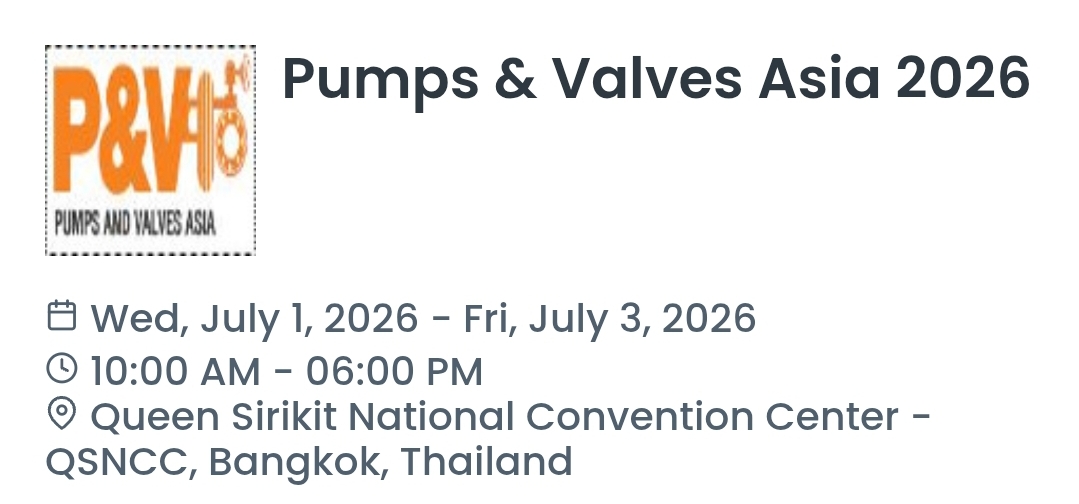 Pumps & Valves Asia 2026
