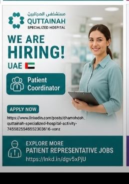 🏥 Quttainah Specialized Hospital is hiring: