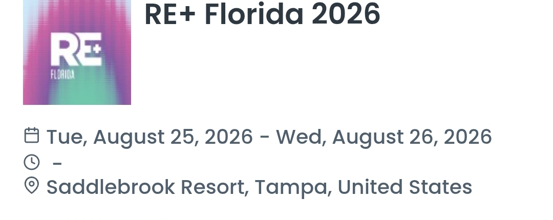 RE+ Florida 2026