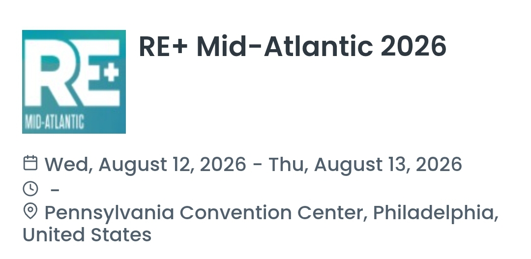 RE+ Mid-Atlantic 2026