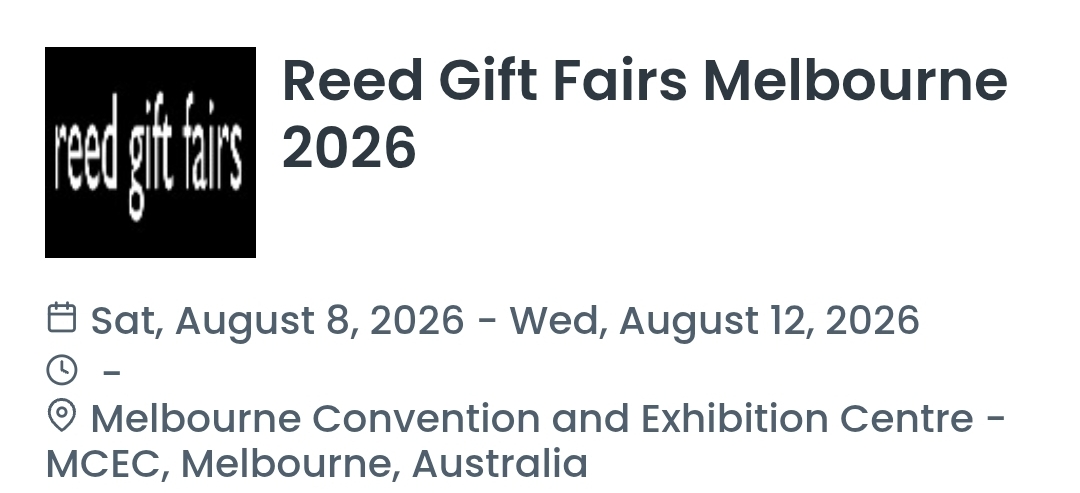 Reed Gift Fairs Melbourne 2026