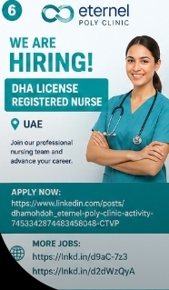 Registered Nurse (DHA) – UAE