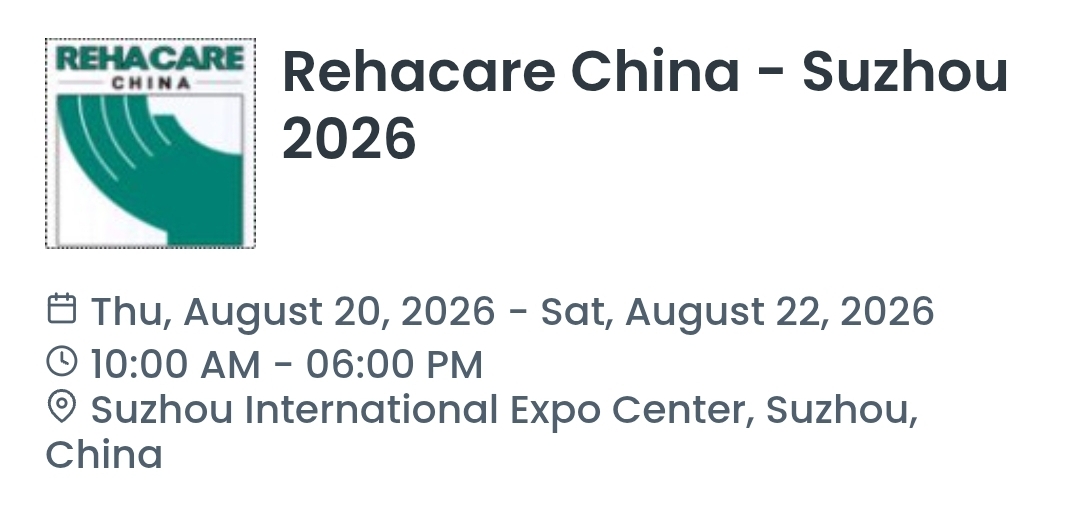 Rehacare China - Suzhou 2026