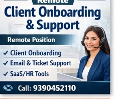 Remote Client Onboarding & Support Executive – PixelHR (Remote)