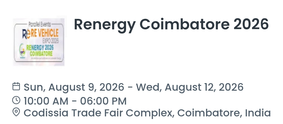 Renergy Coimbatore 2026