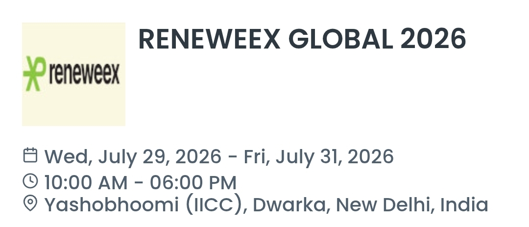 RENEWEEX GLOBAL 2026