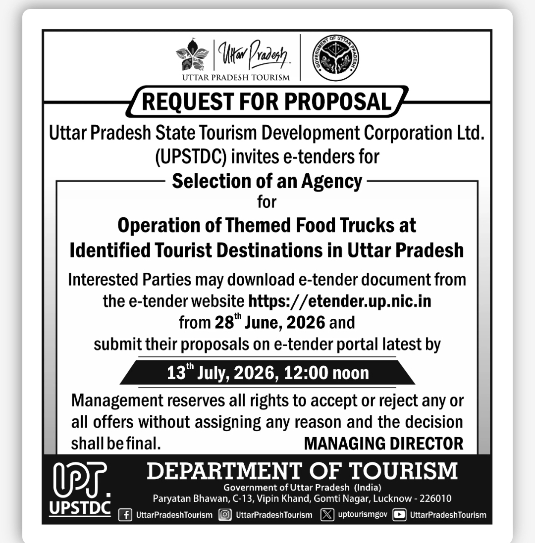 REQUEST FOR PROPOSAL – Uttar Pradesh Tourism Department