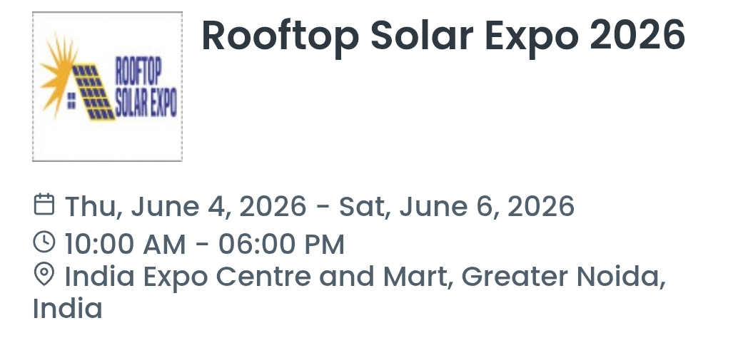 Rooftop Solar Expo 2026