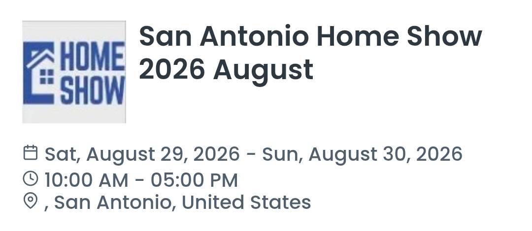 San Antonio Home Show 2026 August