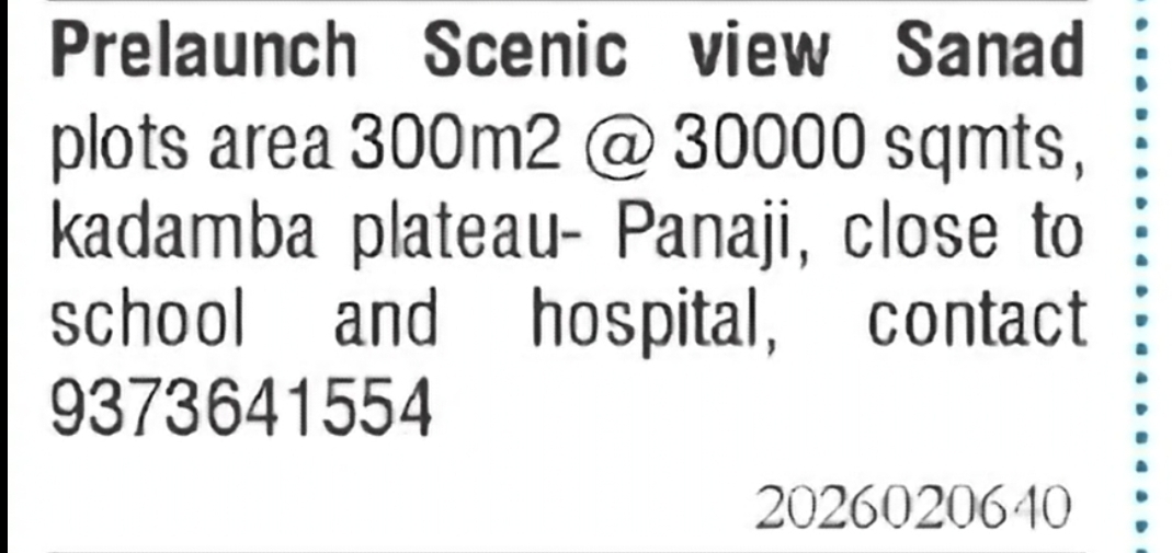 Scenic View Sanad Plots for Sale