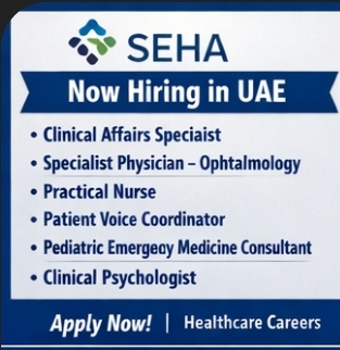 🏥 SEHA Abu Dhabi Health Services Co. – Now Hiring (UAE)
