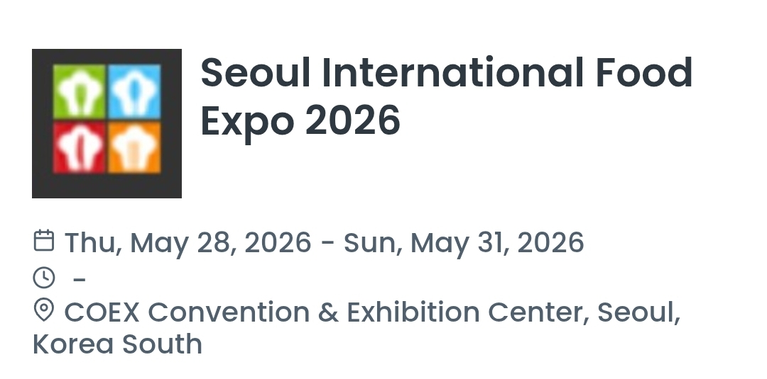 Seoul International Food Expo 2026
