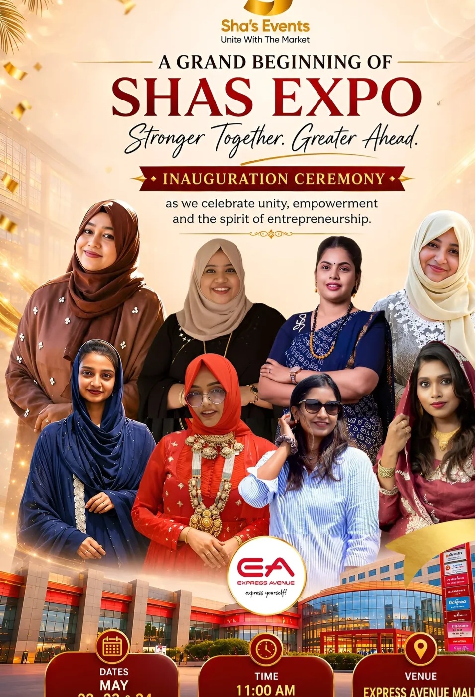 SHA’s Events presents UNITE WITH THE MARKET