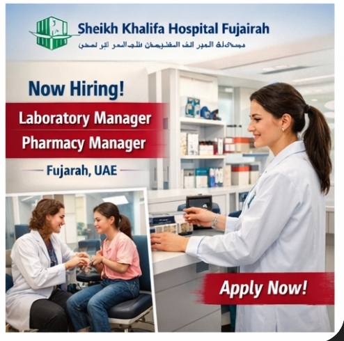 Sheikh Khalifa Hospital Fujairah – Management Roles