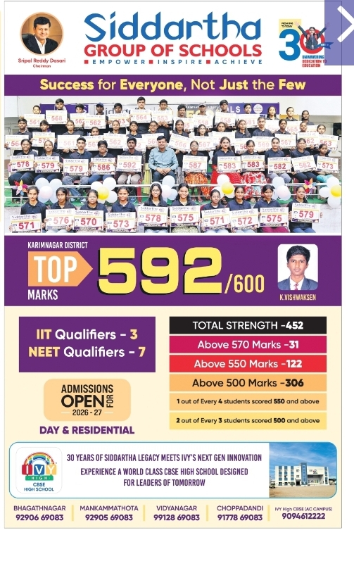 🎓 Siddartha Group of Schools – Excellence that Speaks!