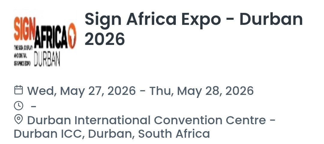 Sign Africa Expo - Durban 2026