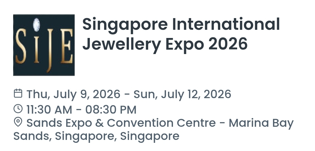 Singapore International Jewellery Expo 2026