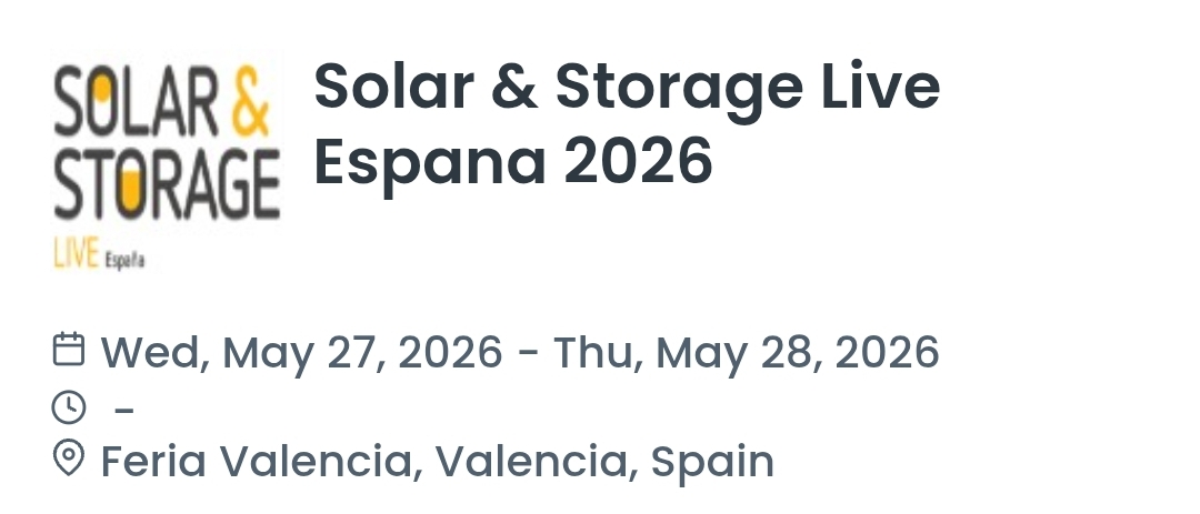 Solar & Storage Live Espana 2026
