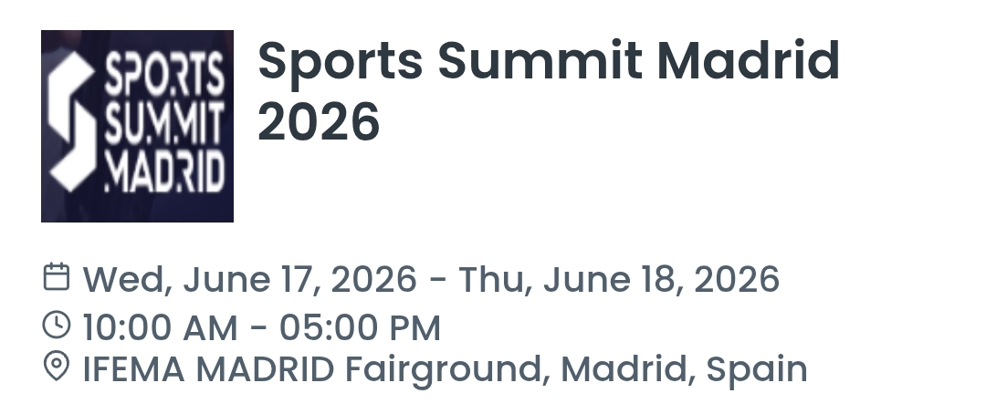 Sports Summit Madrid 2026
