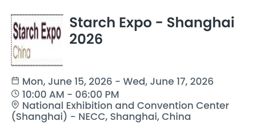 Starch Expo - Shanghai 2026