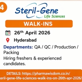 Steril-Gene Life Sciences – Walk-Ins