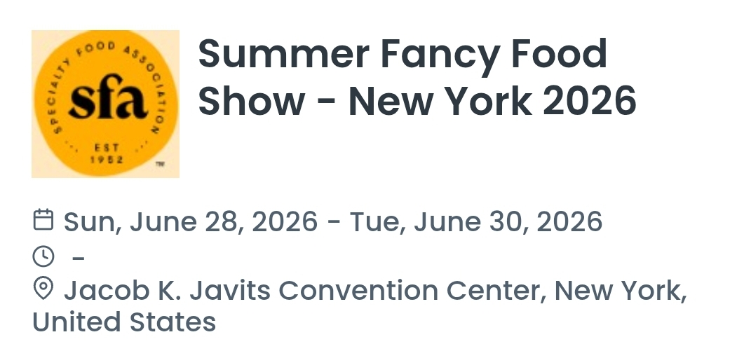 Summer Fancy Food Show - New York 2026