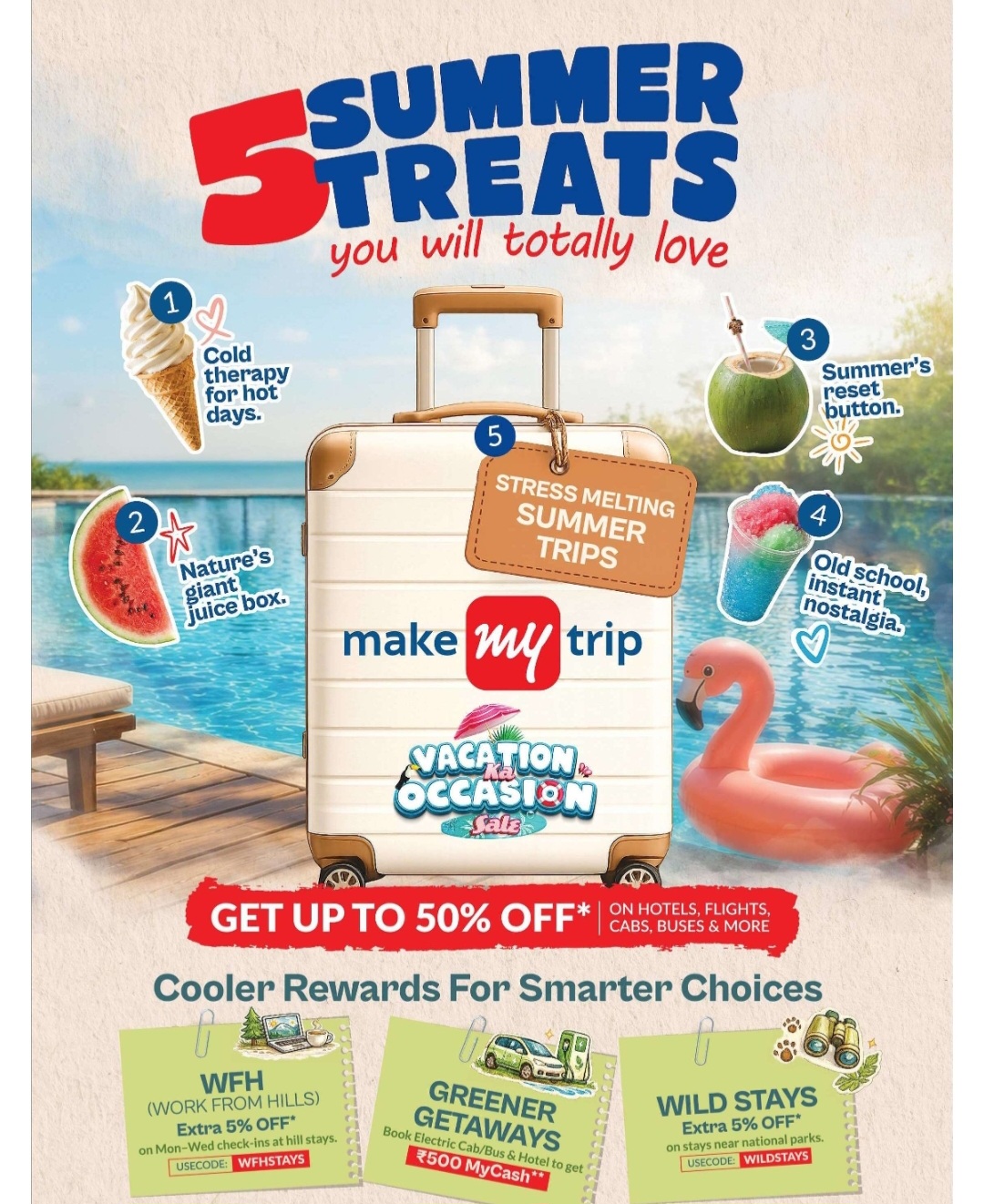 Summer Treats You’ll Totally Love | Up to 50% Off on Travel Deals