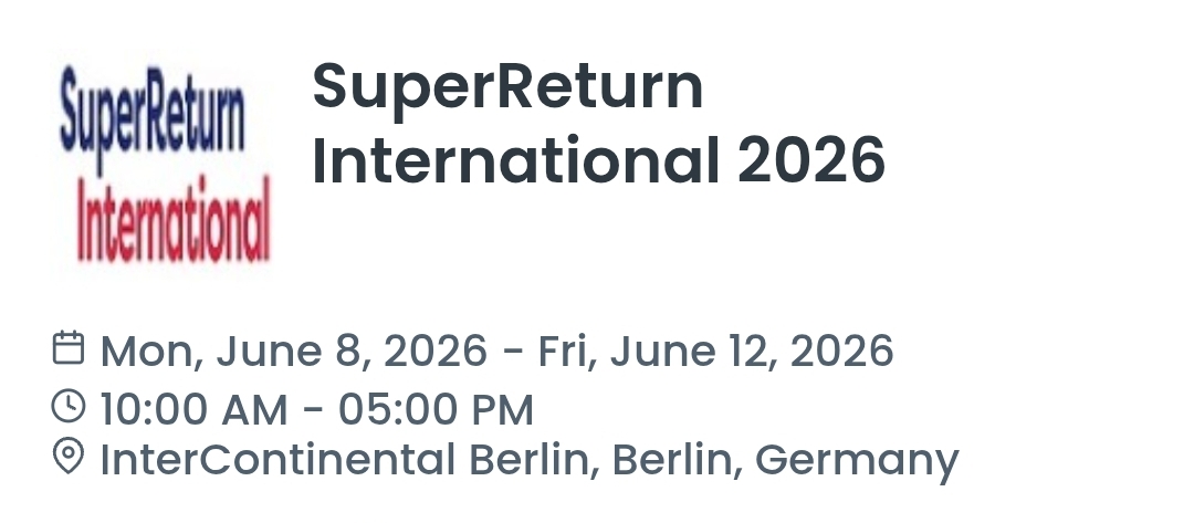 SuperReturn International 2026