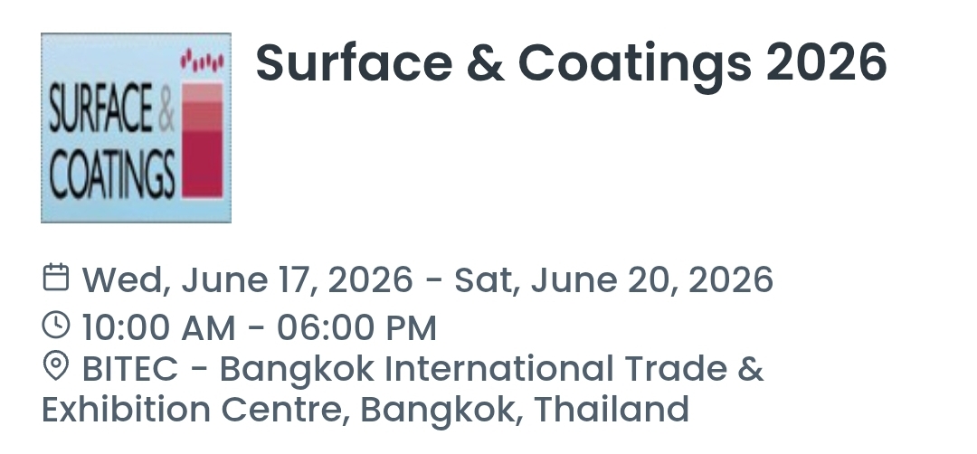 Surface & Coatings 2026
