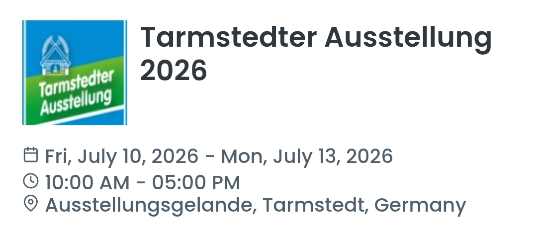 Tarmstedter Ausstellung 2026