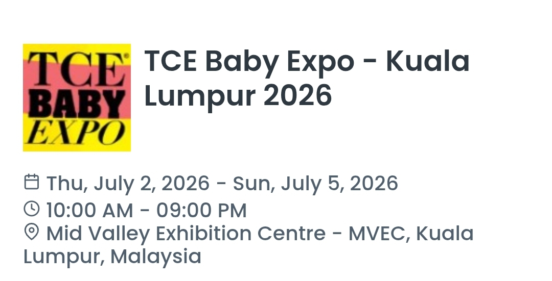 TCE Baby Expo - Kuala Lumpur 2026